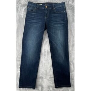 Kut from the Kloth Diana Skinny Jeans Womens 34x26 Blue Stretch Denim